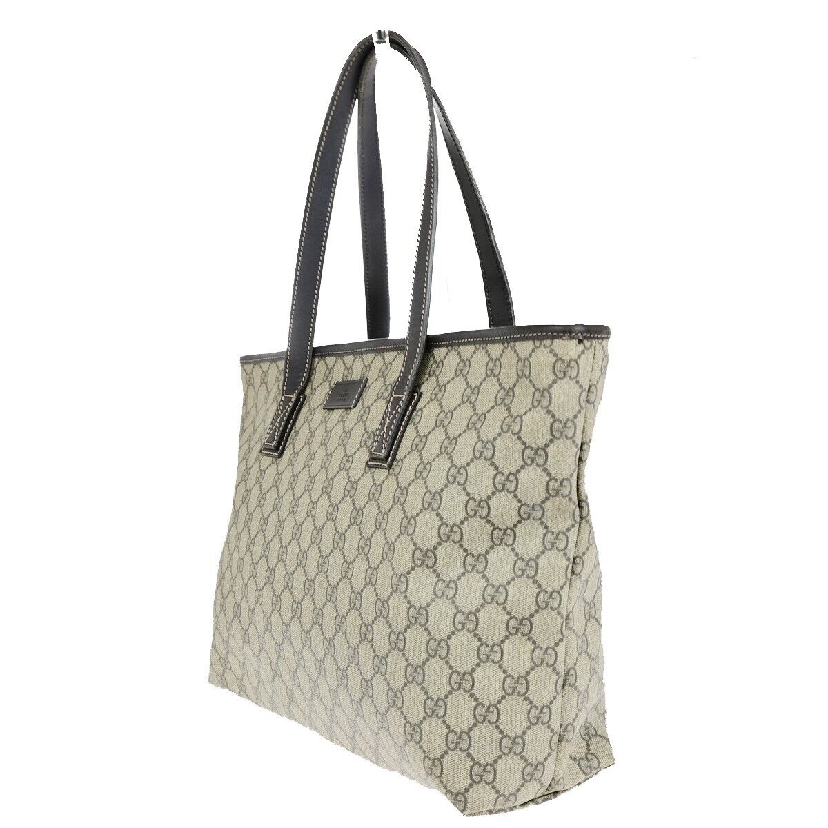 Gucci Gg Supreme  Canvas Tote Bag