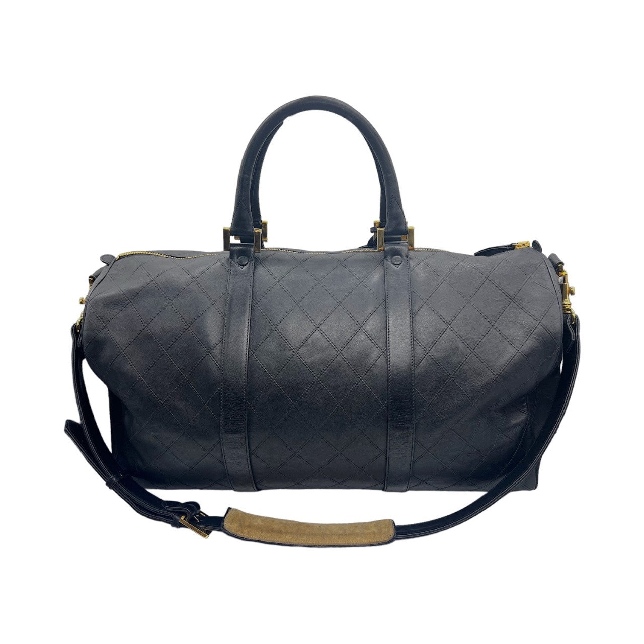 Luxury Chanel bag Vintage Double Stitch Duffle Bag