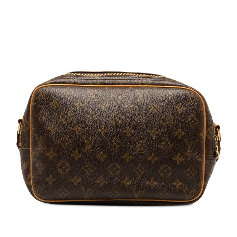 Louis Vuitton Monogram Reporter PM  Shoulder Bag M45254 Brown PVC Leather  Louis Vuitton