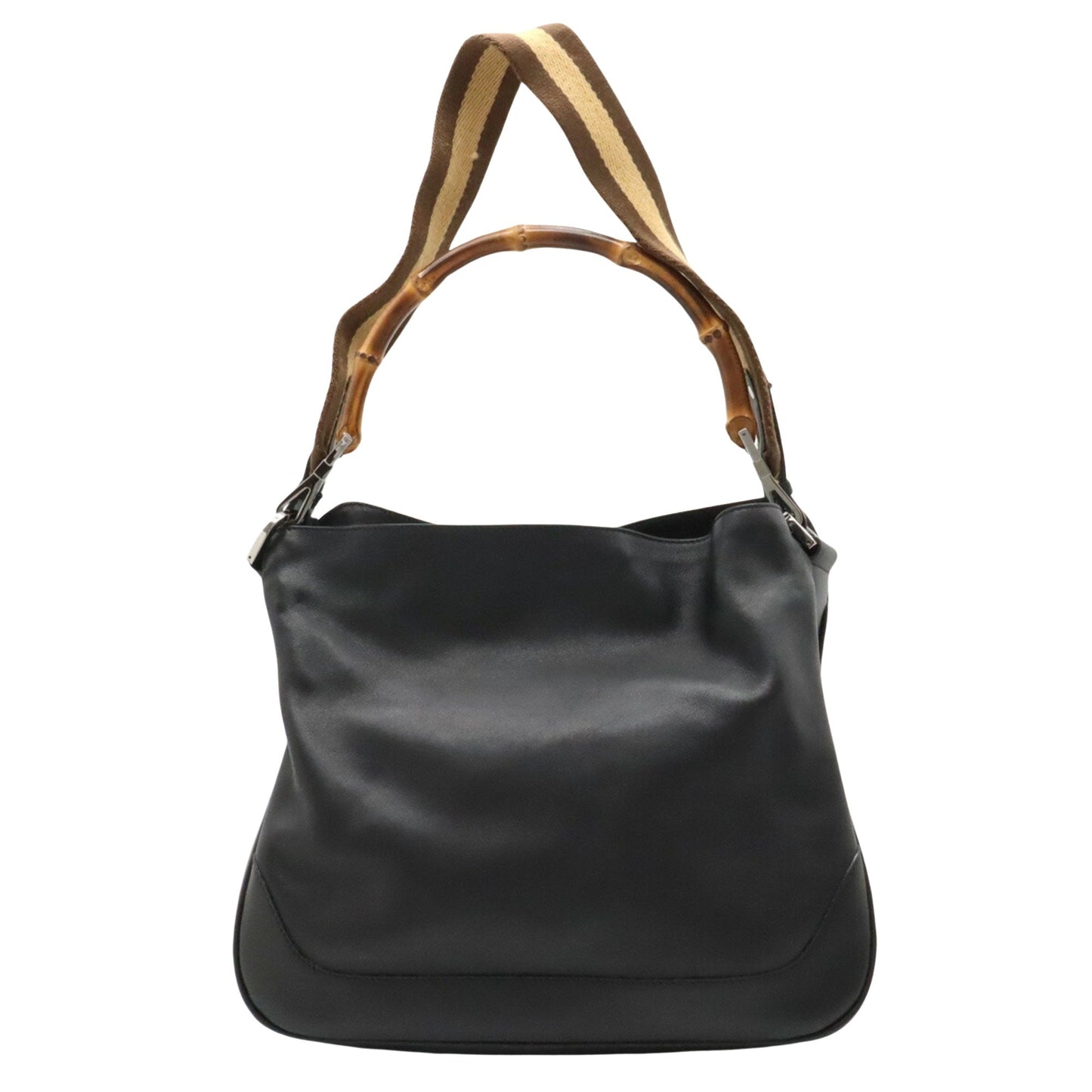 Luxury Gucci Trending 2025 Bamboo  Leather Shoulder Bag ()