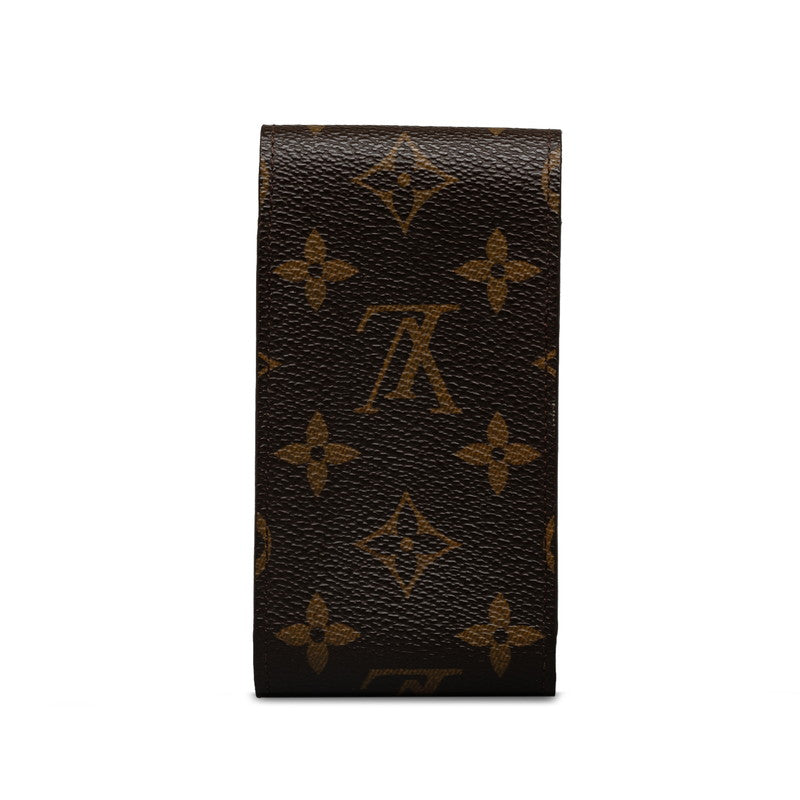 Louis Vuitton Monogram Etoile Cigarette Cigarette Case M63024 Brown PVC Leather  Louis Vuitton