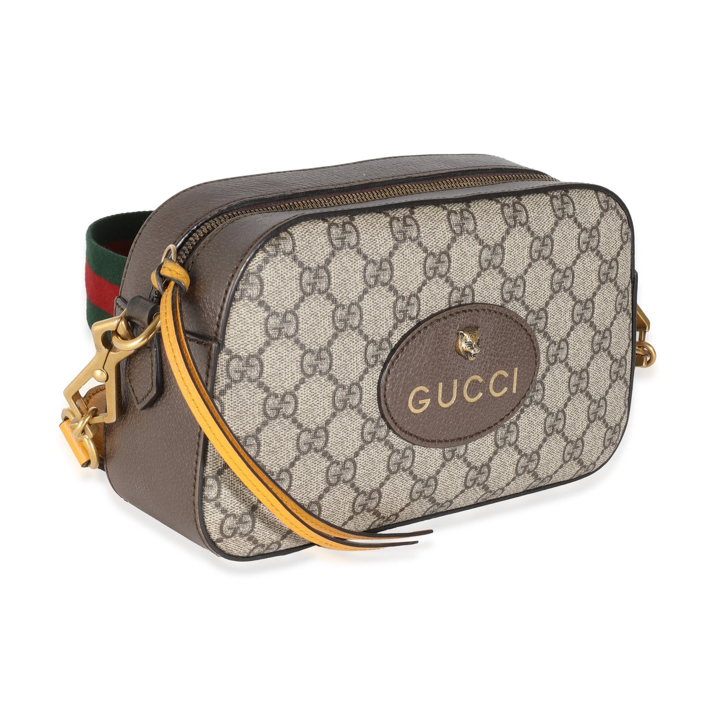 Gucci Beige GG Supreme Web Neo Vintage Messenger
