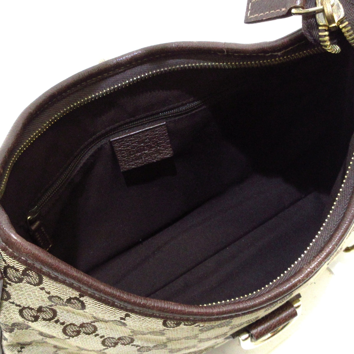 Gucci Abbey  Canvas Shoulder Bag ()