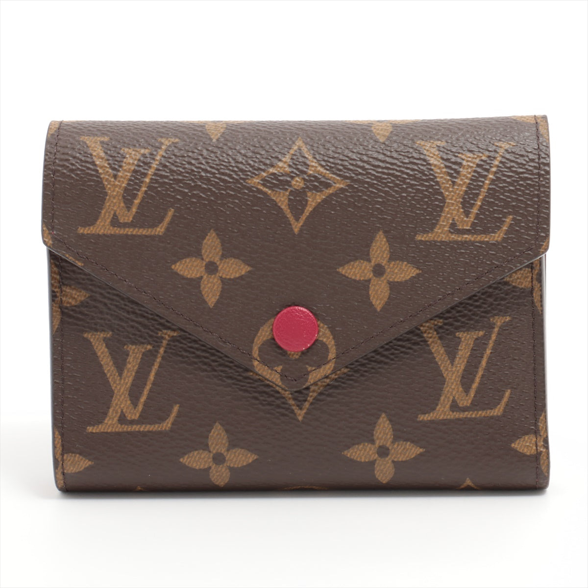 Louis Vuitton Monogram Portfolio Victoria M41938 Fushai Compact Wallet