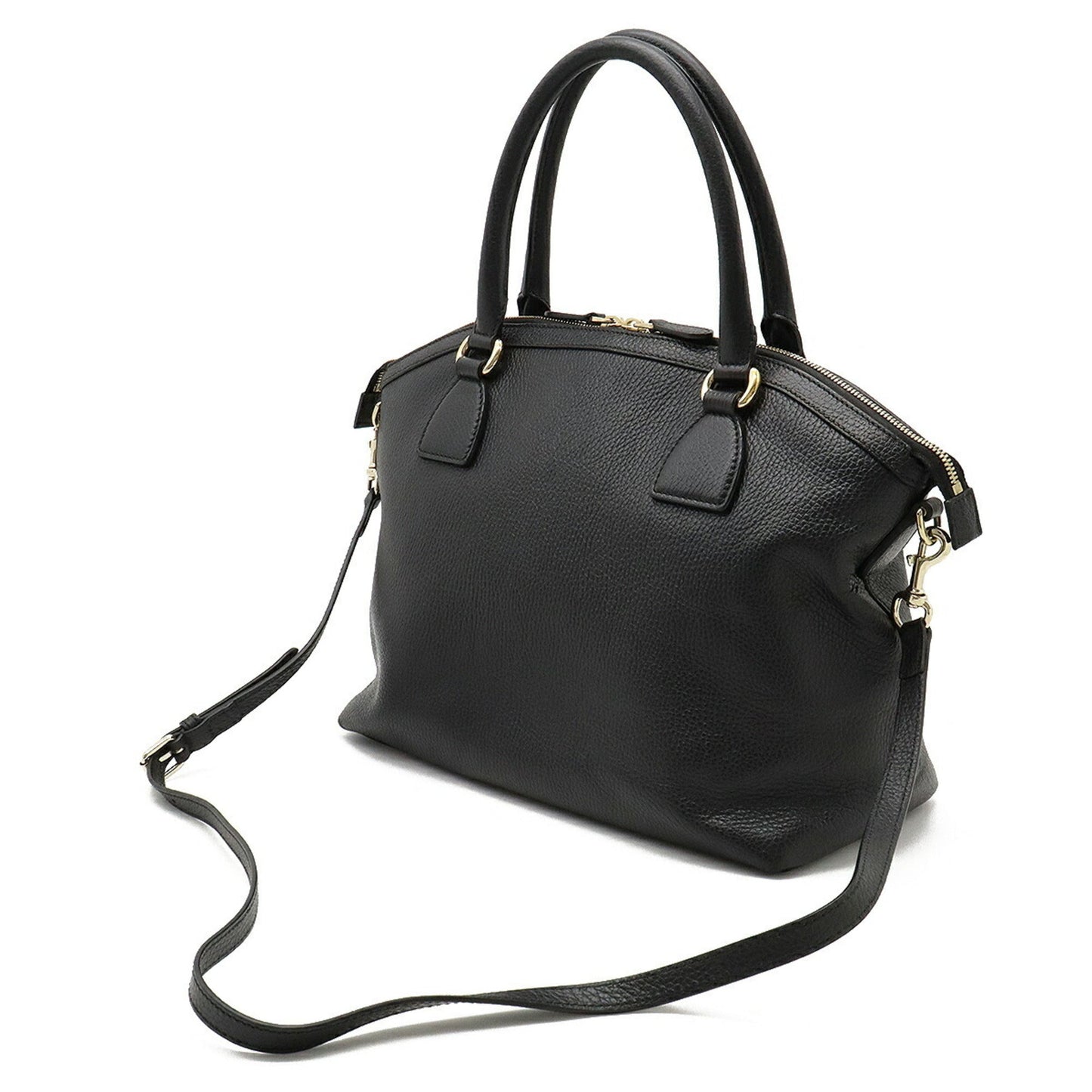 Gucci Interlocking  Leather Tote Bag ()