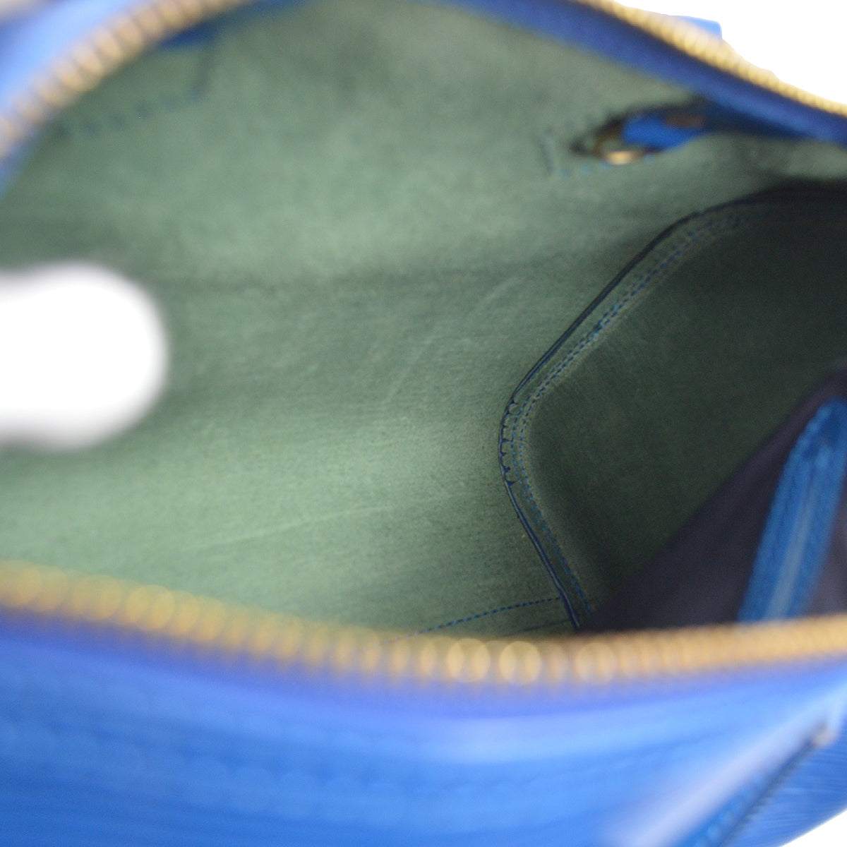Louis Vuitton 1996 Blue Epi Speedy 25 M43015