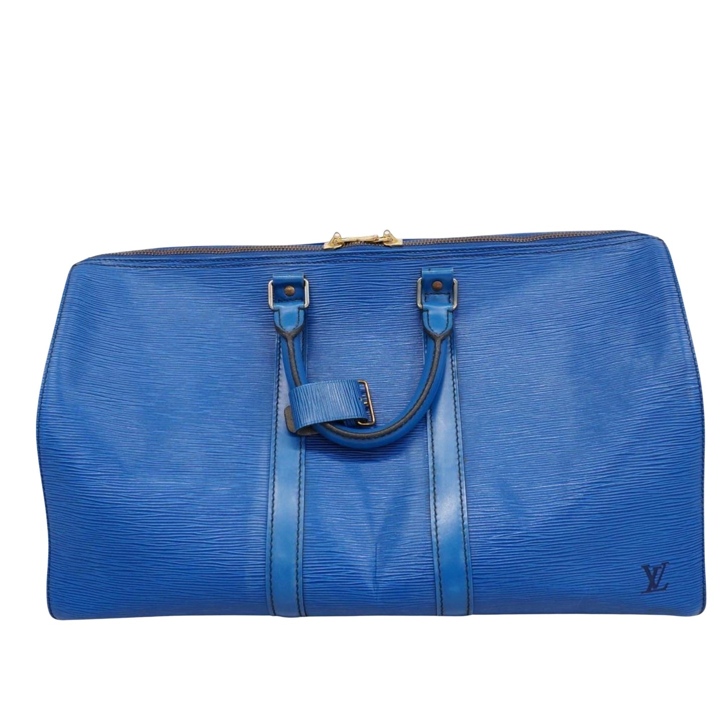 Louis Vuitton Keepall 45  Leather Travel Bag ()