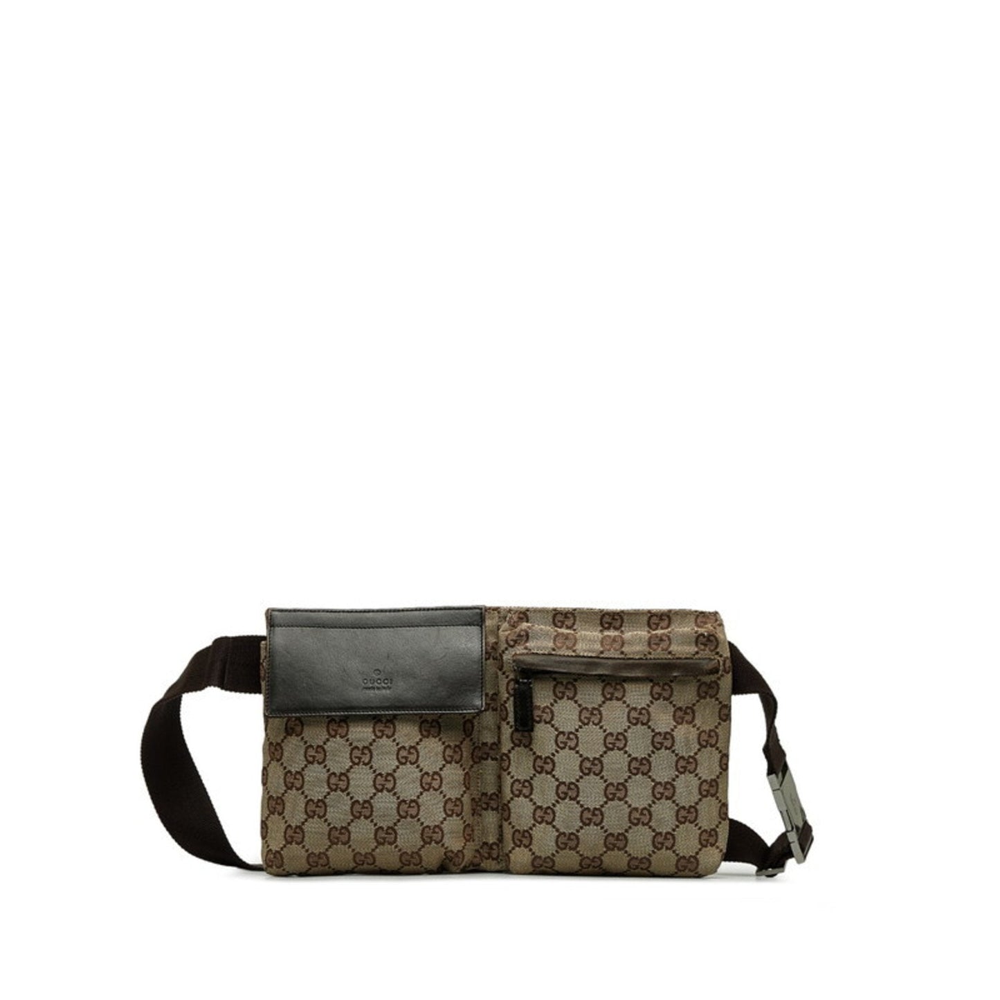 Gucci --  Canvas Shoulder Bag ()