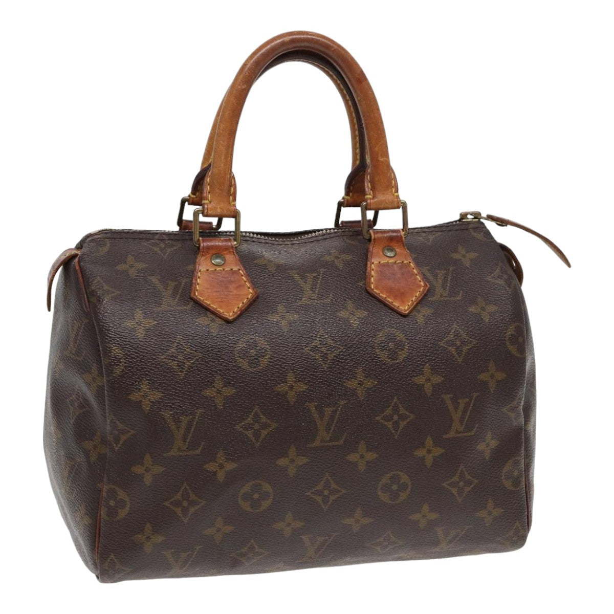 LOUIS VUITTON Monogram Speedy 25 Hand Bag M41528 LV 80005