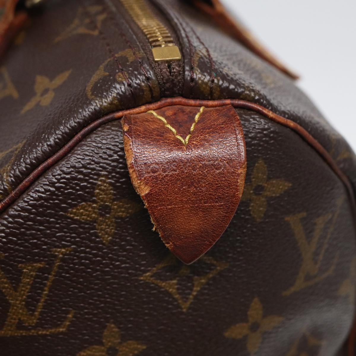 LOUIS VUITTON Monogram Speedy 25 Hand Bag M41528 LV 80005