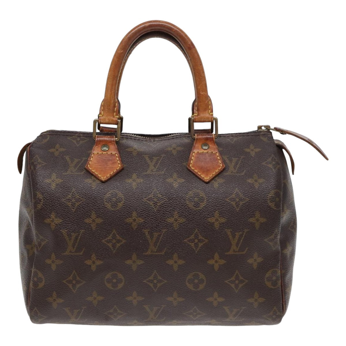 LOUIS VUITTON Monogram Speedy 25 Hand Bag M41528 LV 80005
