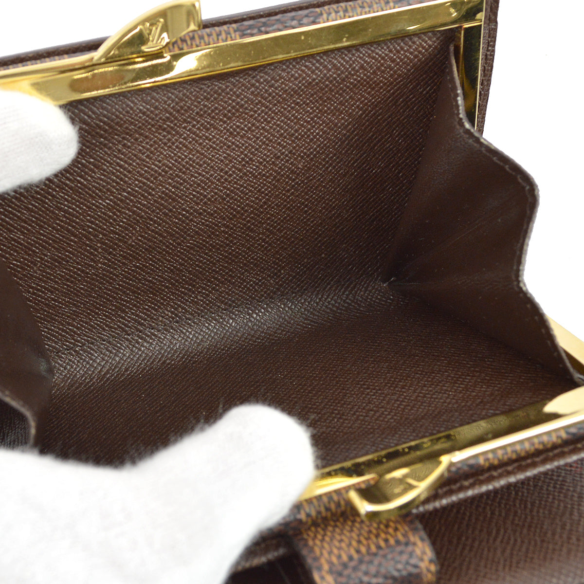 Louis Vuitton Damier Portefeuille Viennois Wallet Purse N61674