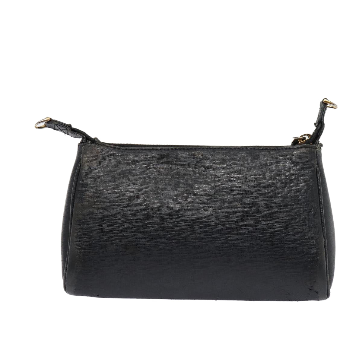 Luxury Fendi Shoulder Bag Leather Navy80189