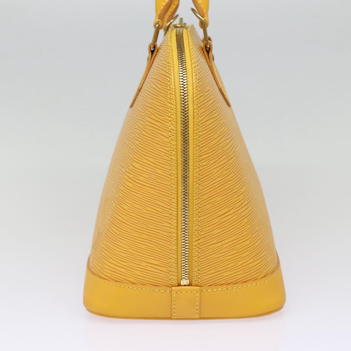 LOUIS VUITTON Epi Alma Hand Bag Yellow M52149 LV 80271