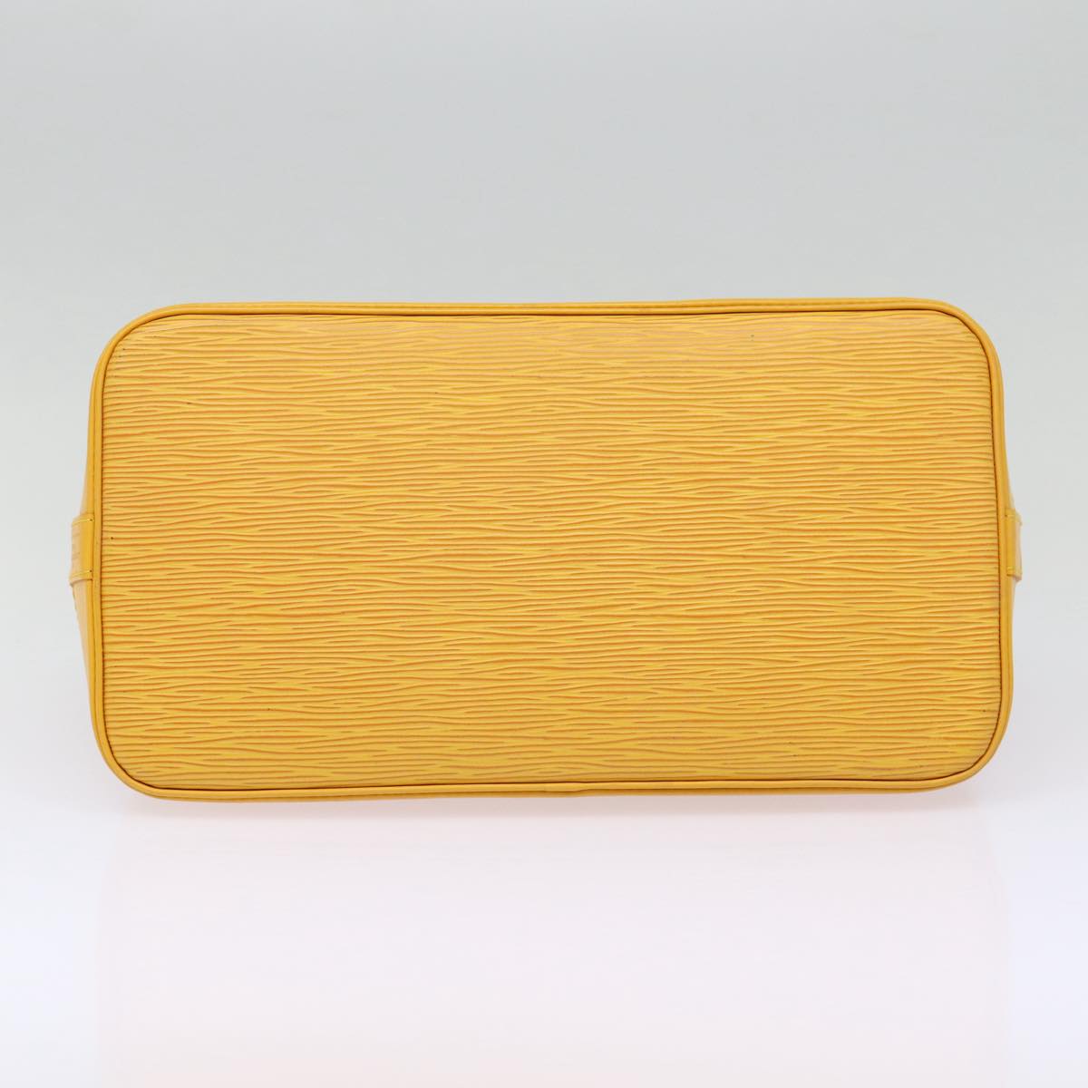 LOUIS VUITTON Epi Alma Hand Bag Yellow M52149 LV 80271