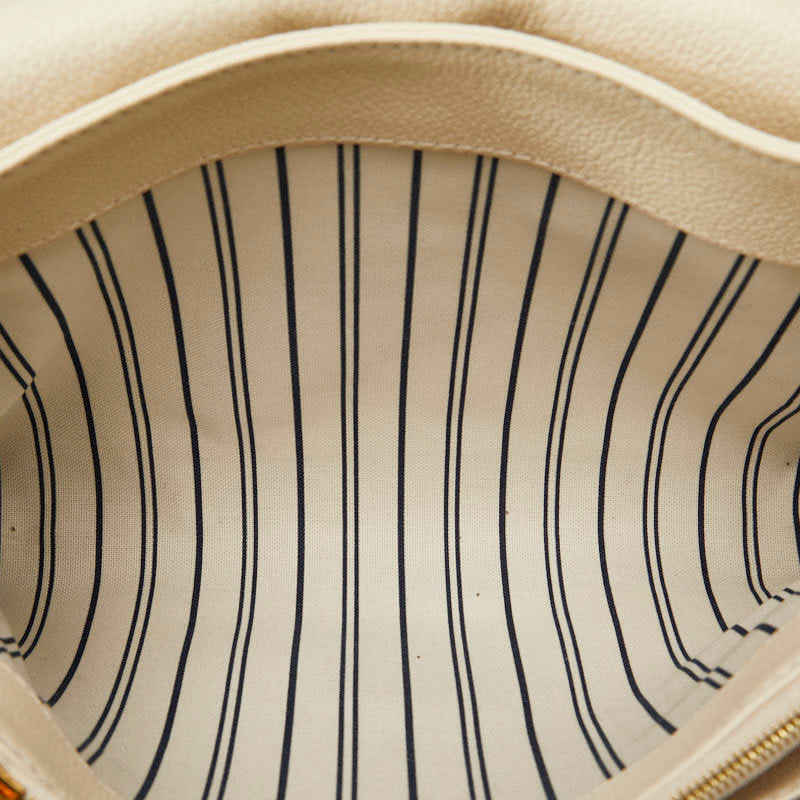 Louis Vuitton M40807 White Leather  Louis Vuitton M40807 White Leather Ladies Louis Vuitton