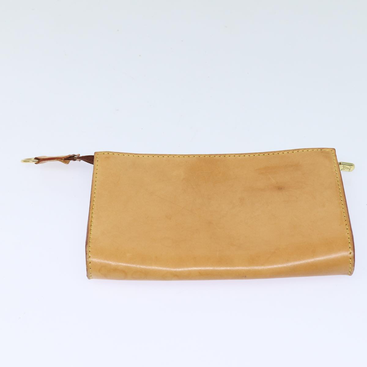 LOUIS VUITTON Nomad leather Bucket PM Shoulder Bag Beige M85001 LV 80351