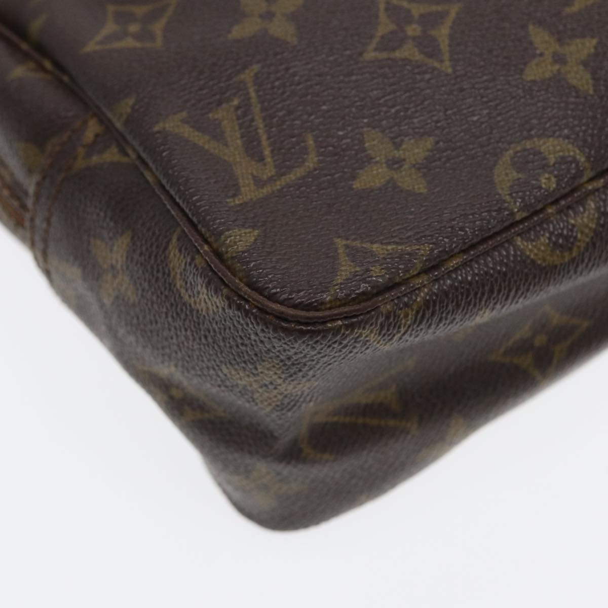 LOUIS VUITTON Monogram Trousse Toilette 28 Clutch Bag M47522 LV 80418