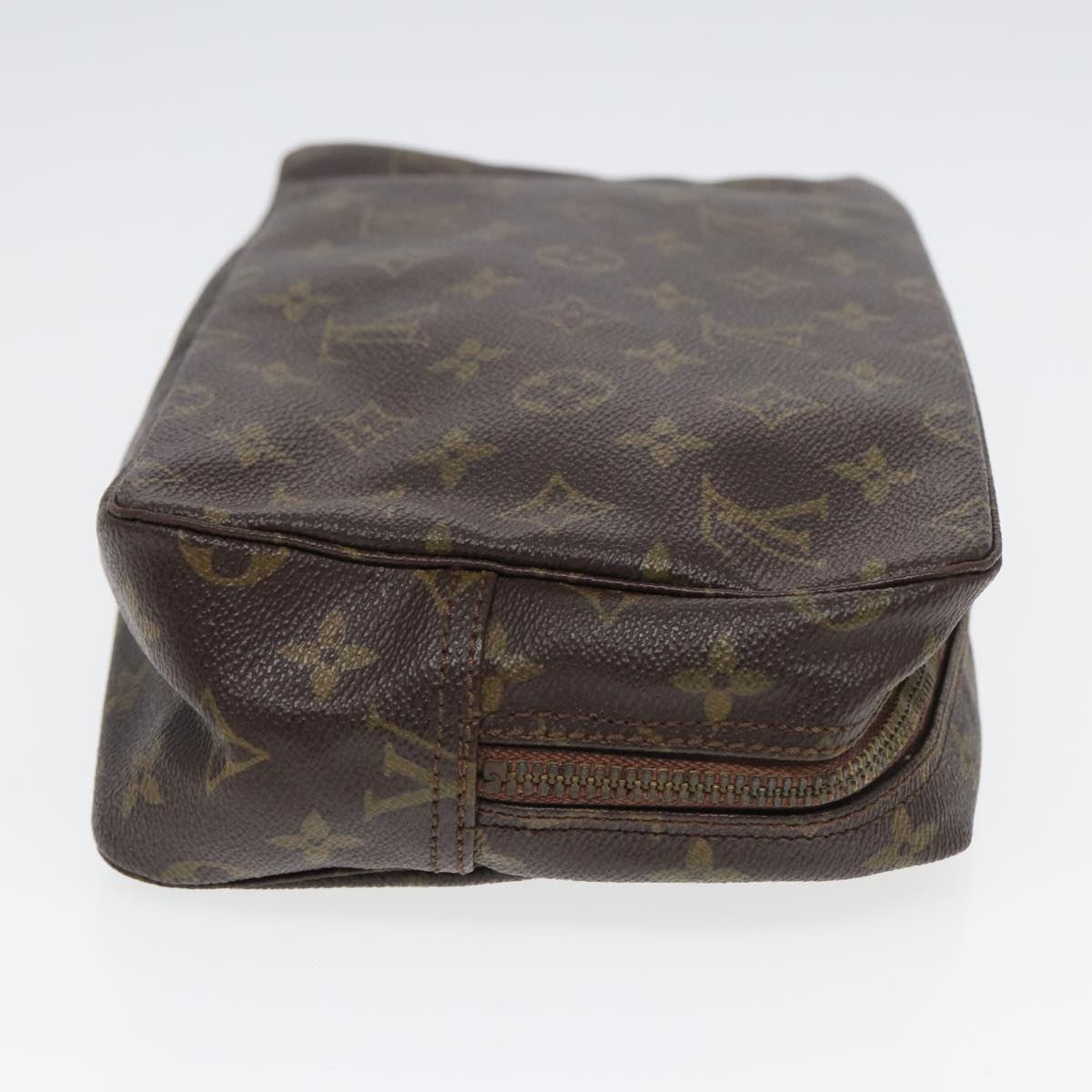LOUIS VUITTON Monogram Trousse Toilette 28 Clutch Bag M47522 LV 80418