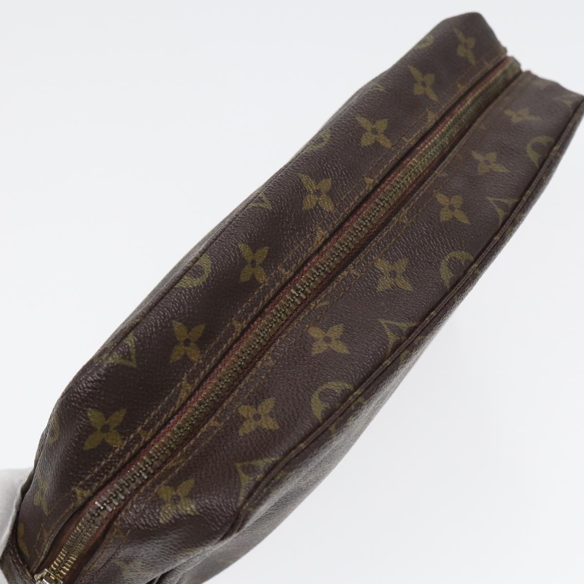 LOUIS VUITTON Monogram Trousse Toilette 28 Clutch Bag M47522 LV 80418