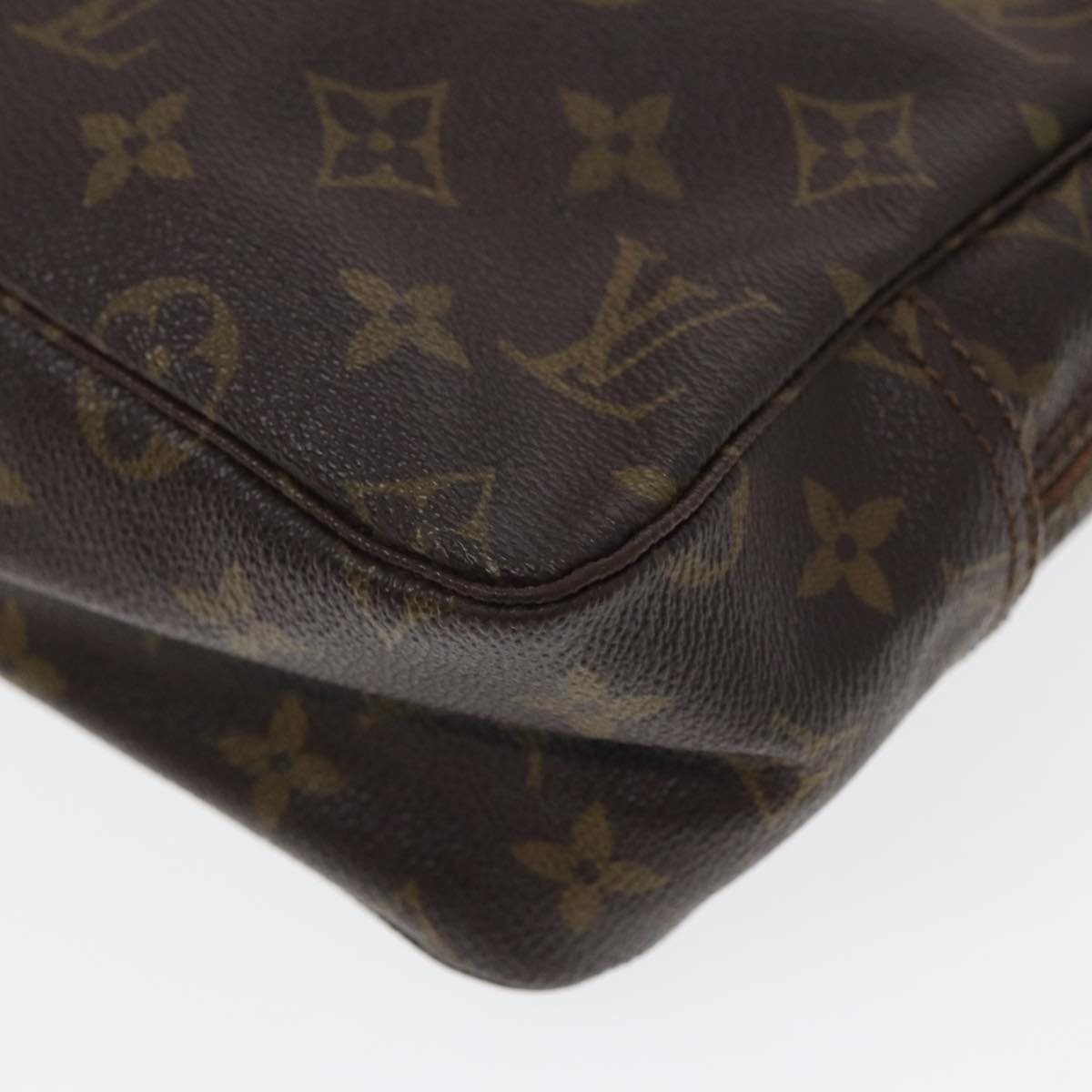 LOUIS VUITTON Monogram Trousse Toilette 28 Clutch Bag M47522 LV 80418
