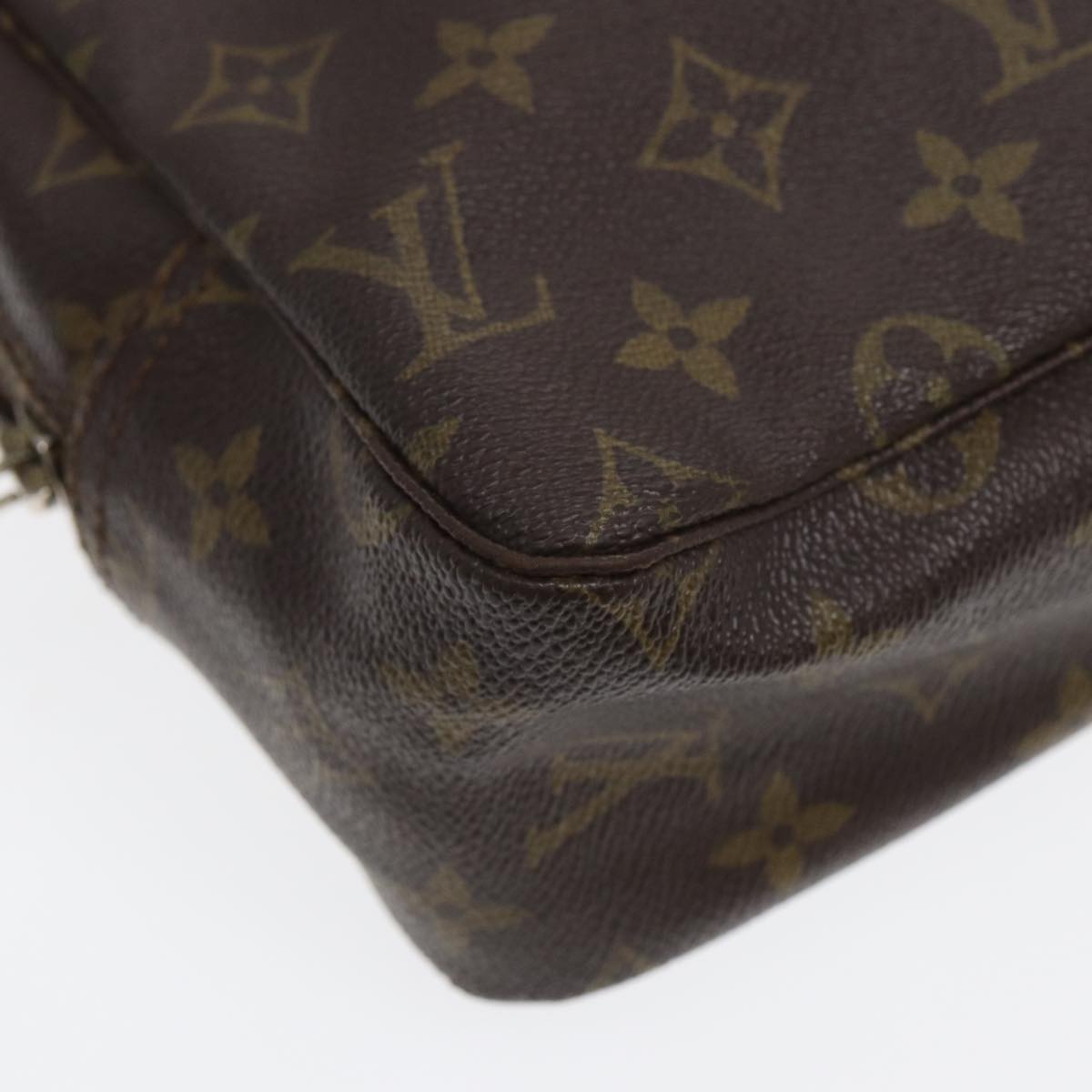 LOUIS VUITTON Monogram Trousse Toilette 28 Clutch Bag M47522 LV 80418