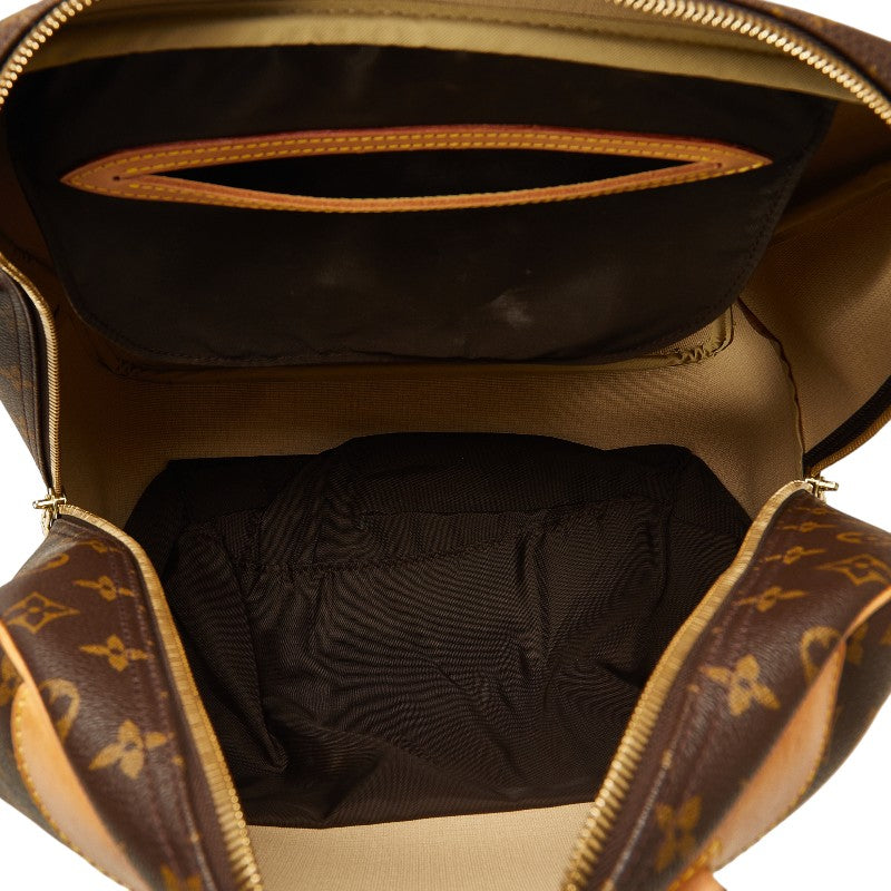 Louis Vuitton Monogram Evasion Bag Boston Bag M41443 Brown PVC Leather  Louis Vuitton