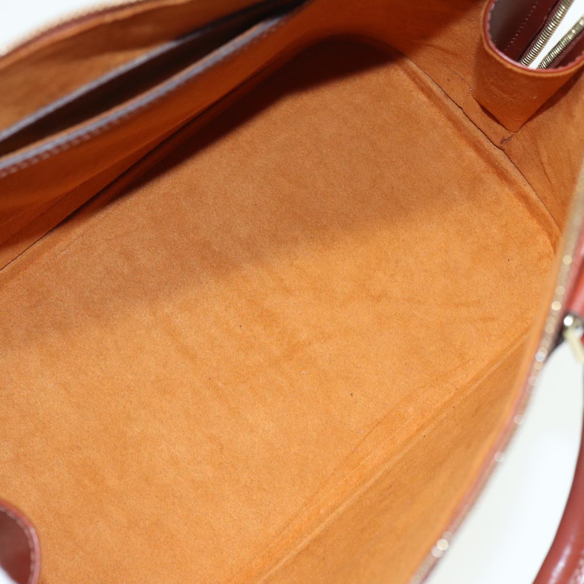 LOUIS VUITTON Epi Alma Hand Bag Kenya Brown M5214D LV 80561