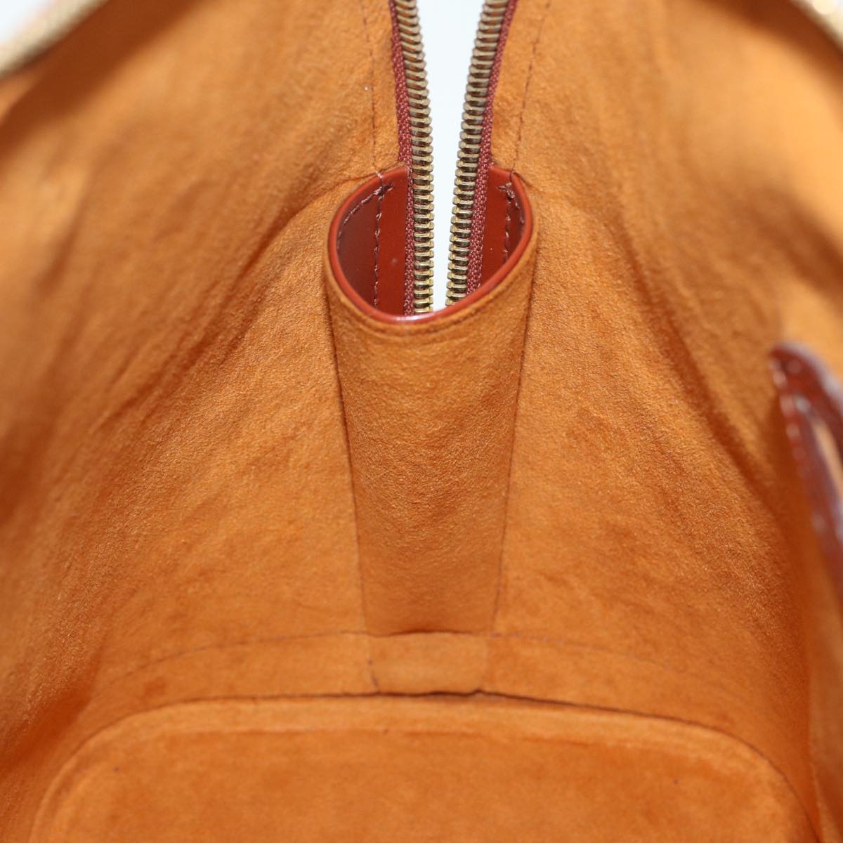 LOUIS VUITTON Epi Alma Hand Bag Kenya Brown M5214D LV 80561
