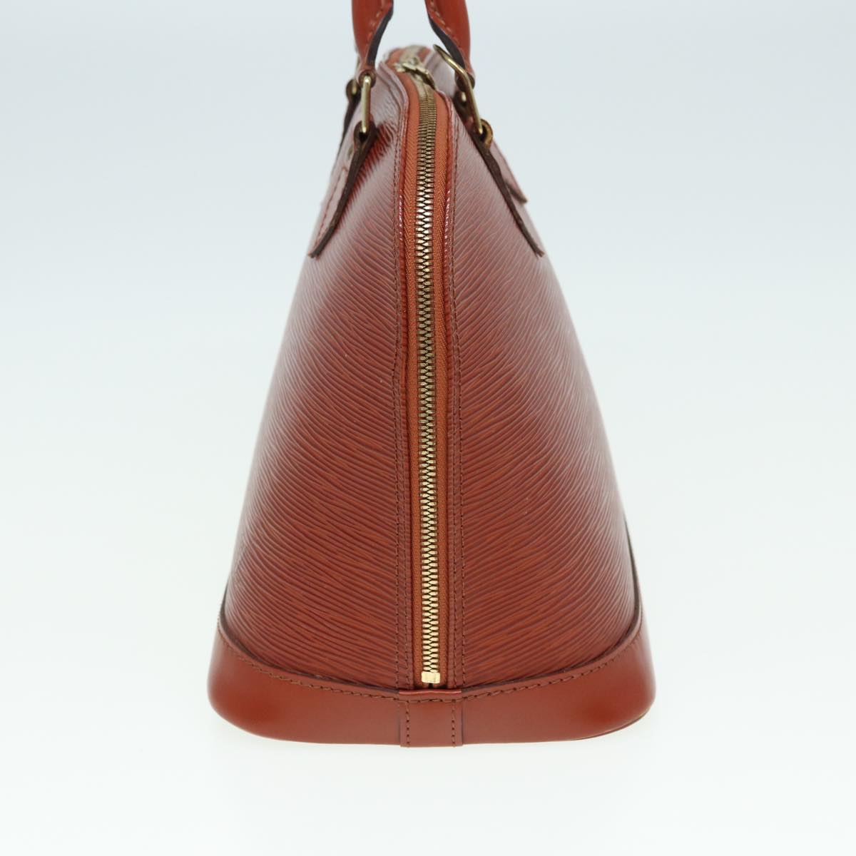 LOUIS VUITTON Epi Alma Hand Bag Kenya Brown M5214D LV 80561