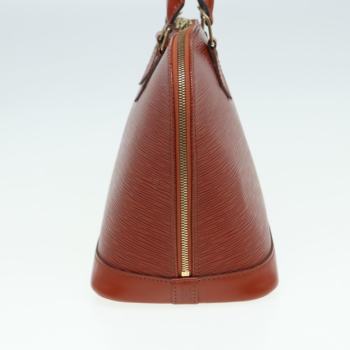 LOUIS VUITTON Epi Alma Hand Bag Kenya Brown M5214D LV 80561