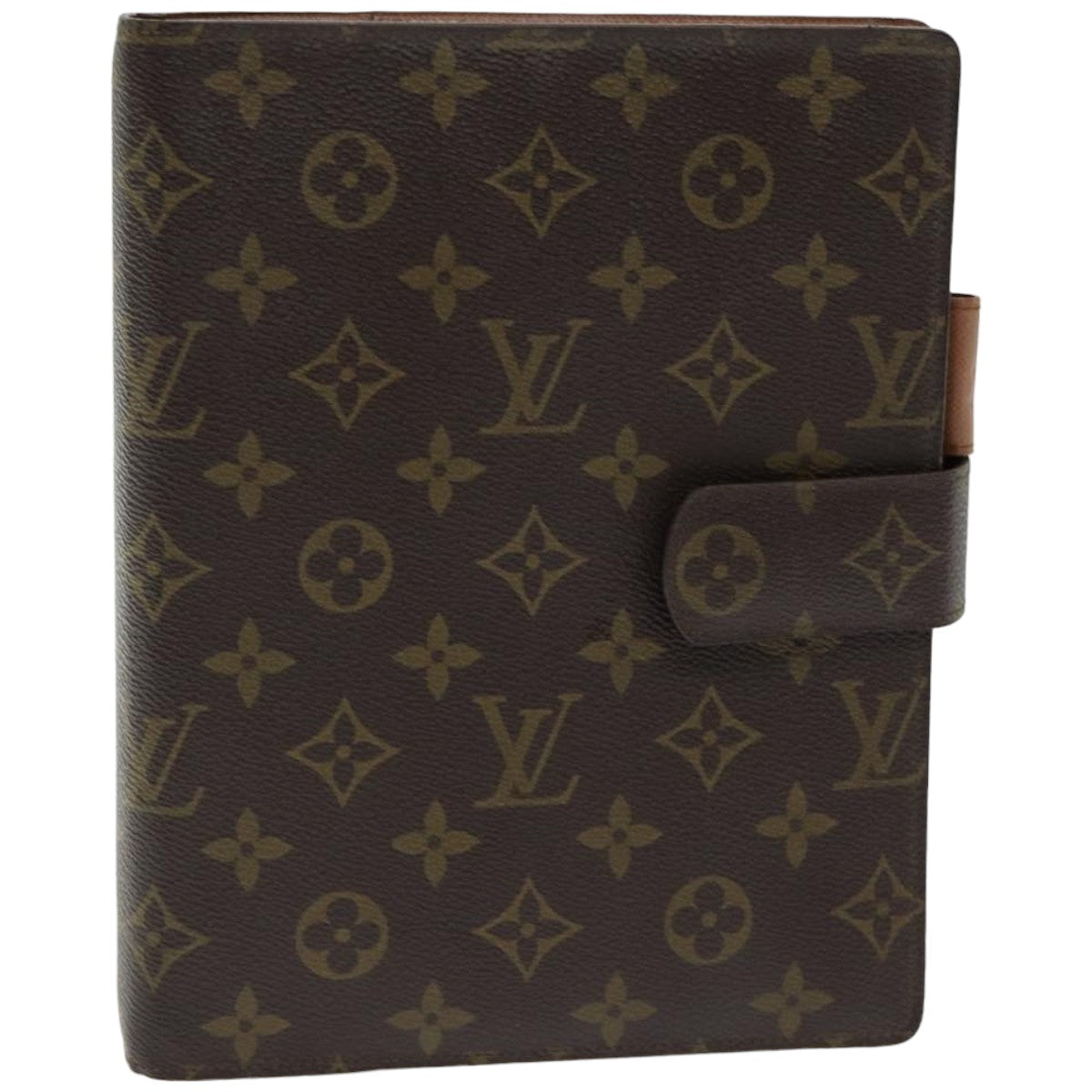 LOUIS VUITTON Monogram Agenda GM Day Planner Cover R20006 LV 80585