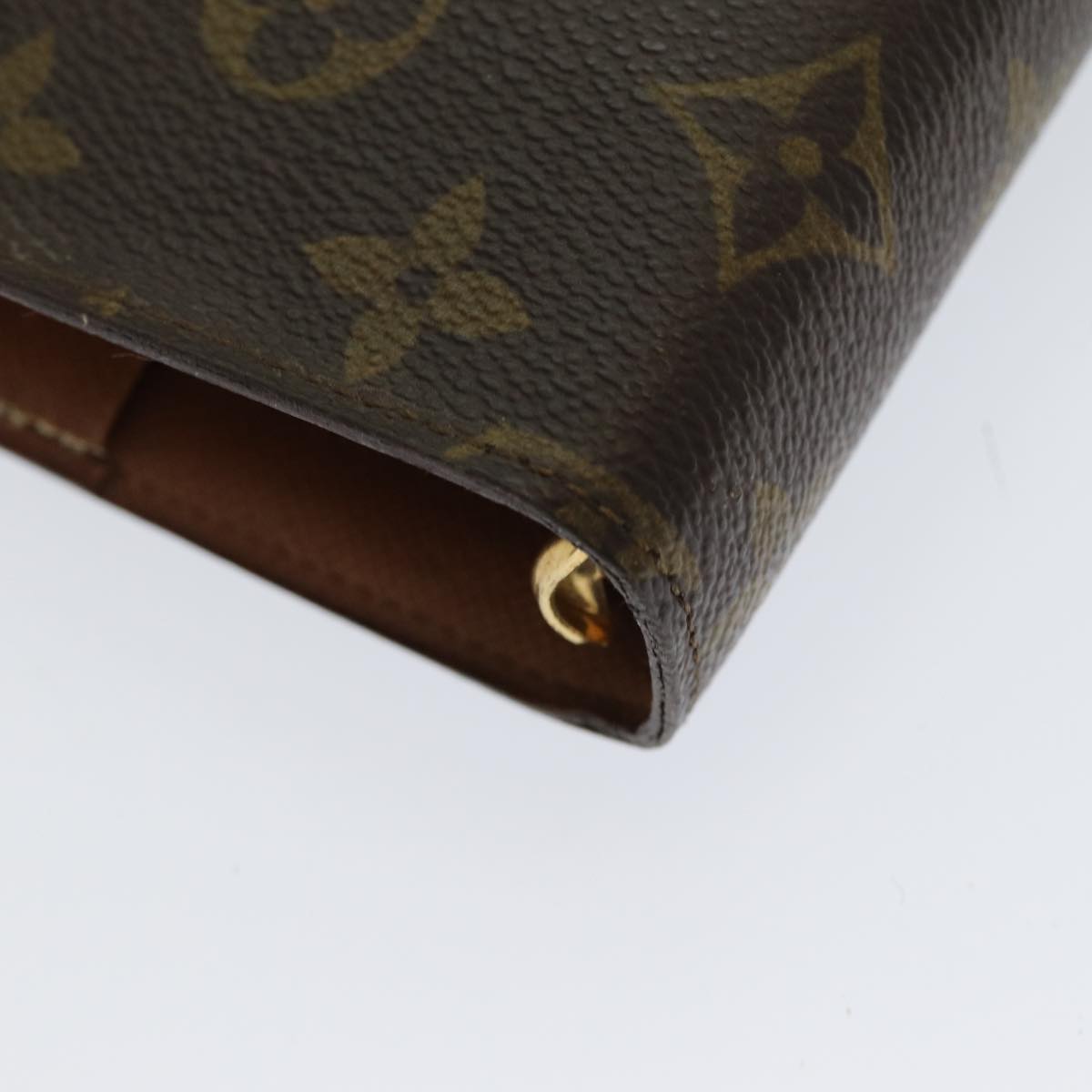 LOUIS VUITTON Monogram Agenda GM Day Planner Cover R20006 LV 80585