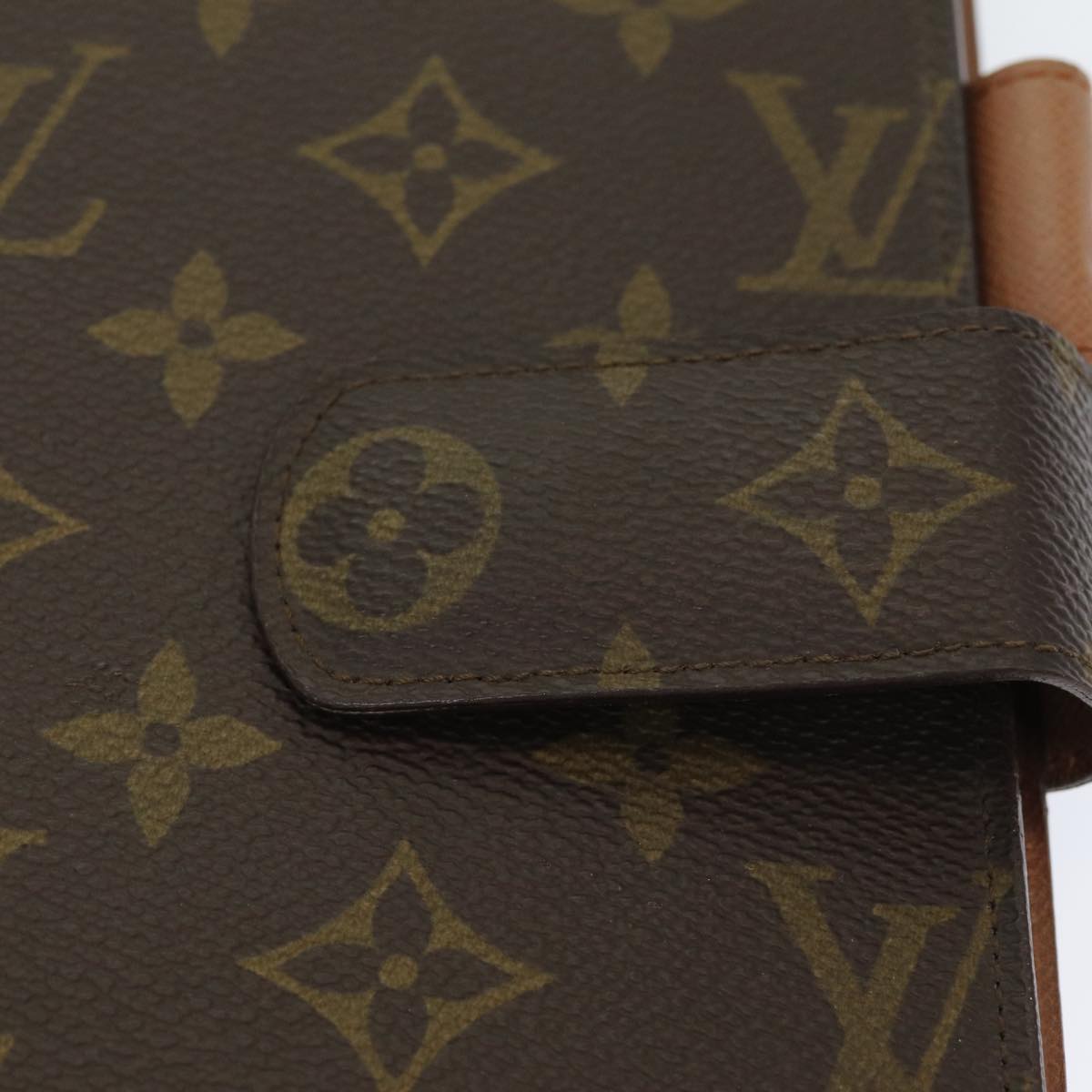 LOUIS VUITTON Monogram Agenda GM Day Planner Cover R20006 LV 80585