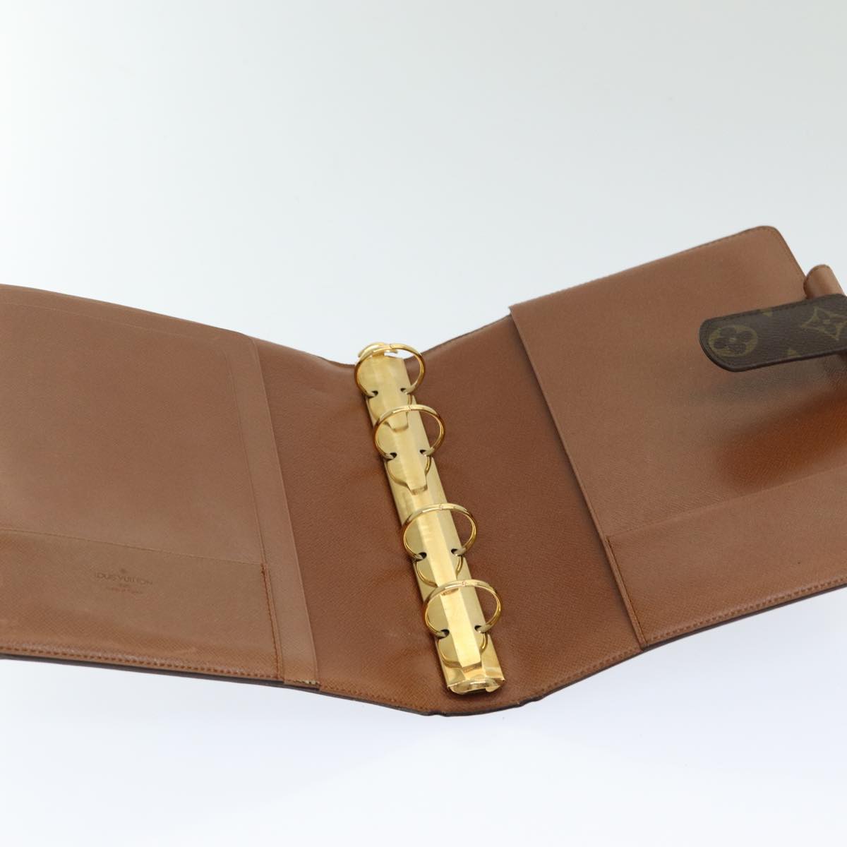 LOUIS VUITTON Monogram Agenda GM Day Planner Cover R20006 LV 80585