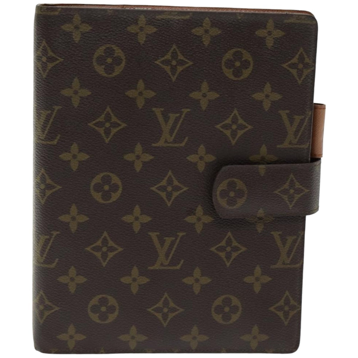 LOUIS VUITTON Monogram Agenda GM Day Planner Cover R20006 LV 80585