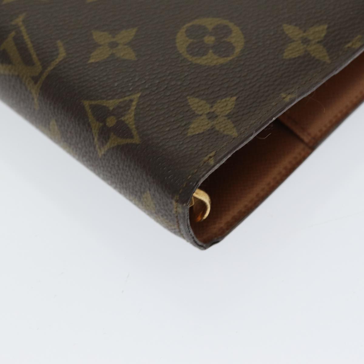 LOUIS VUITTON Monogram Agenda GM Day Planner Cover R20006 LV 80585