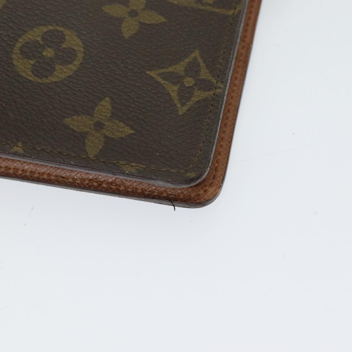 LOUIS VUITTON Monogram Agenda GM Day Planner Cover R20006 LV 80585