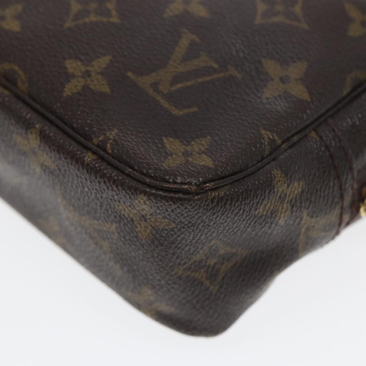 LOUIS VUITTON Monogram Trousse Toilette 23 Clutch Bag M47524 LV 80586