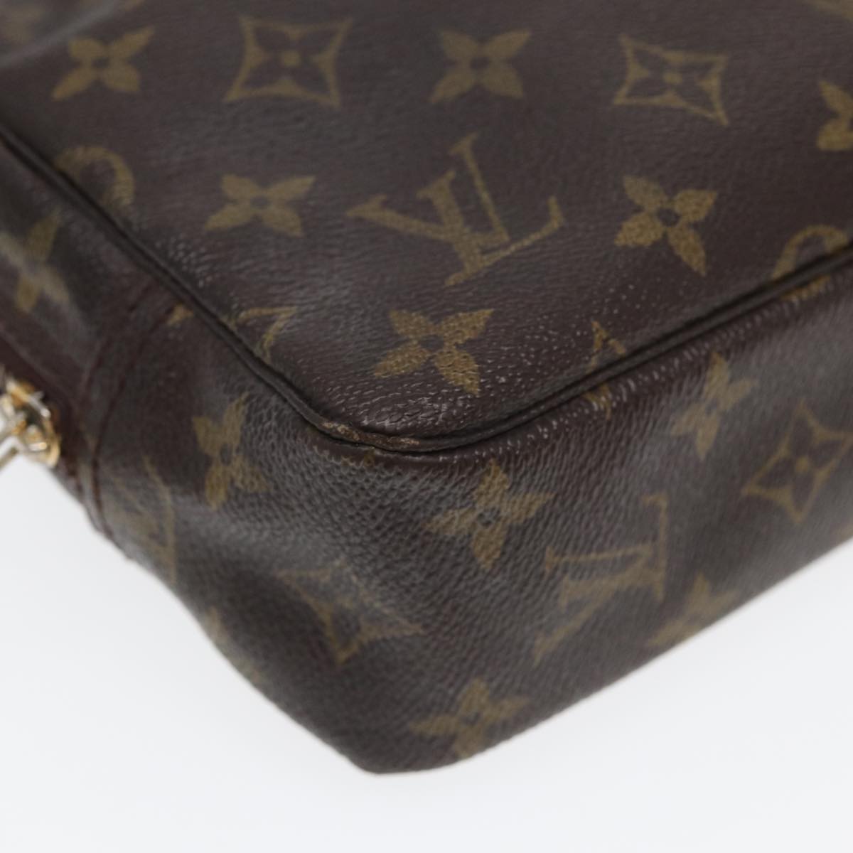 LOUIS VUITTON Monogram Trousse Toilette 23 Clutch Bag M47524 LV 80586