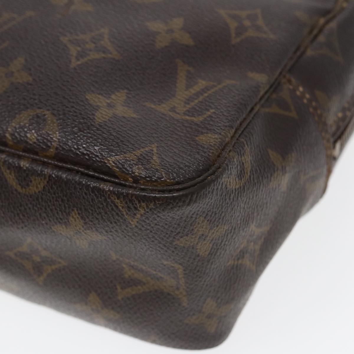 LOUIS VUITTON Monogram Trousse Toilette 28 Clutch Bag M47522 LV 80588
