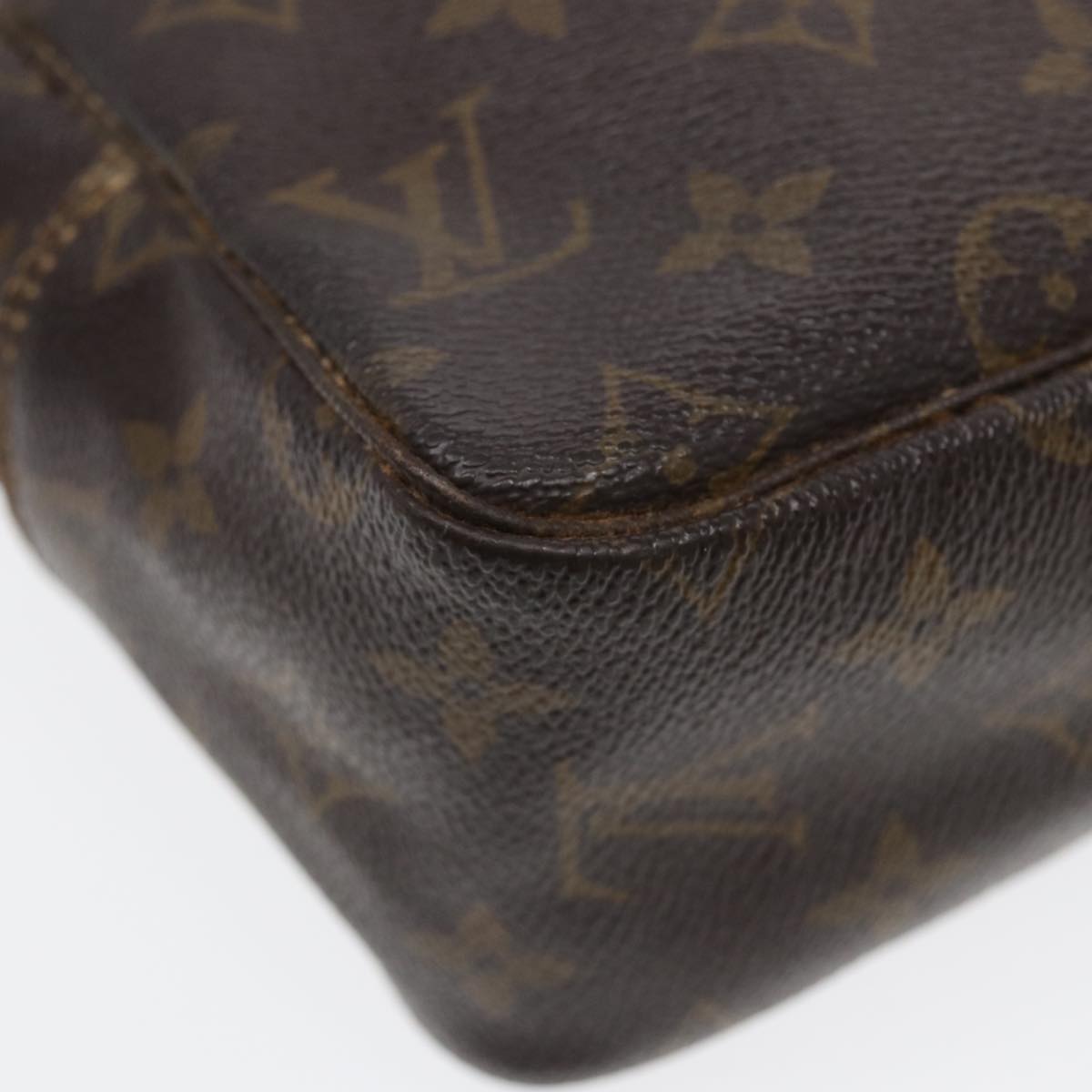 LOUIS VUITTON Monogram Trousse Toilette 28 Clutch Bag M47522 LV 80588