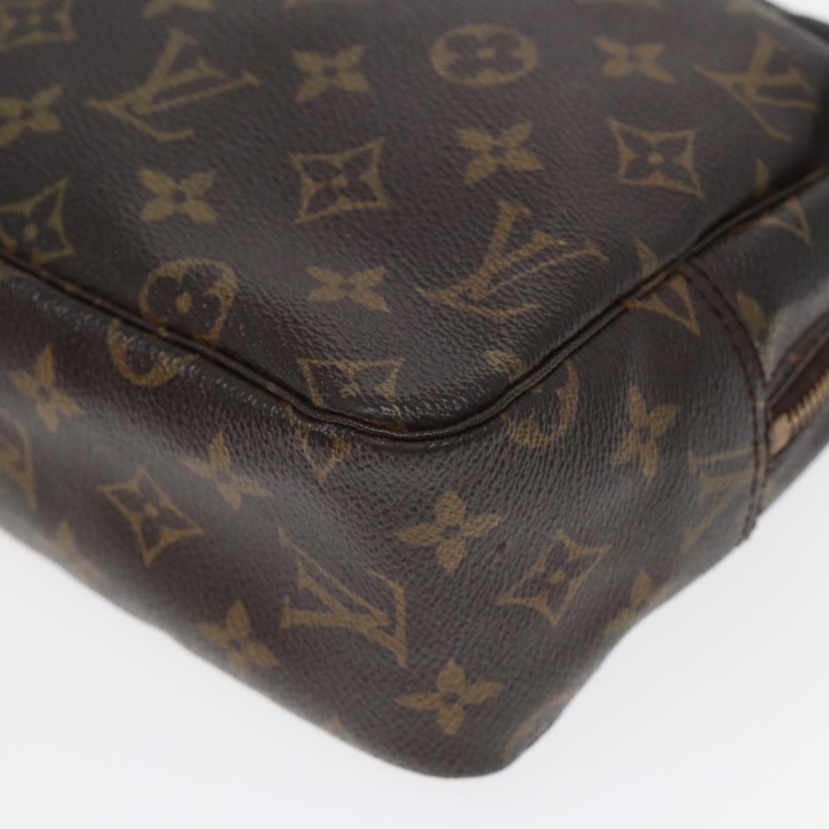 LOUIS VUITTON Monogram Trousse Toilette 28 Clutch Bag M47522 LV 80589