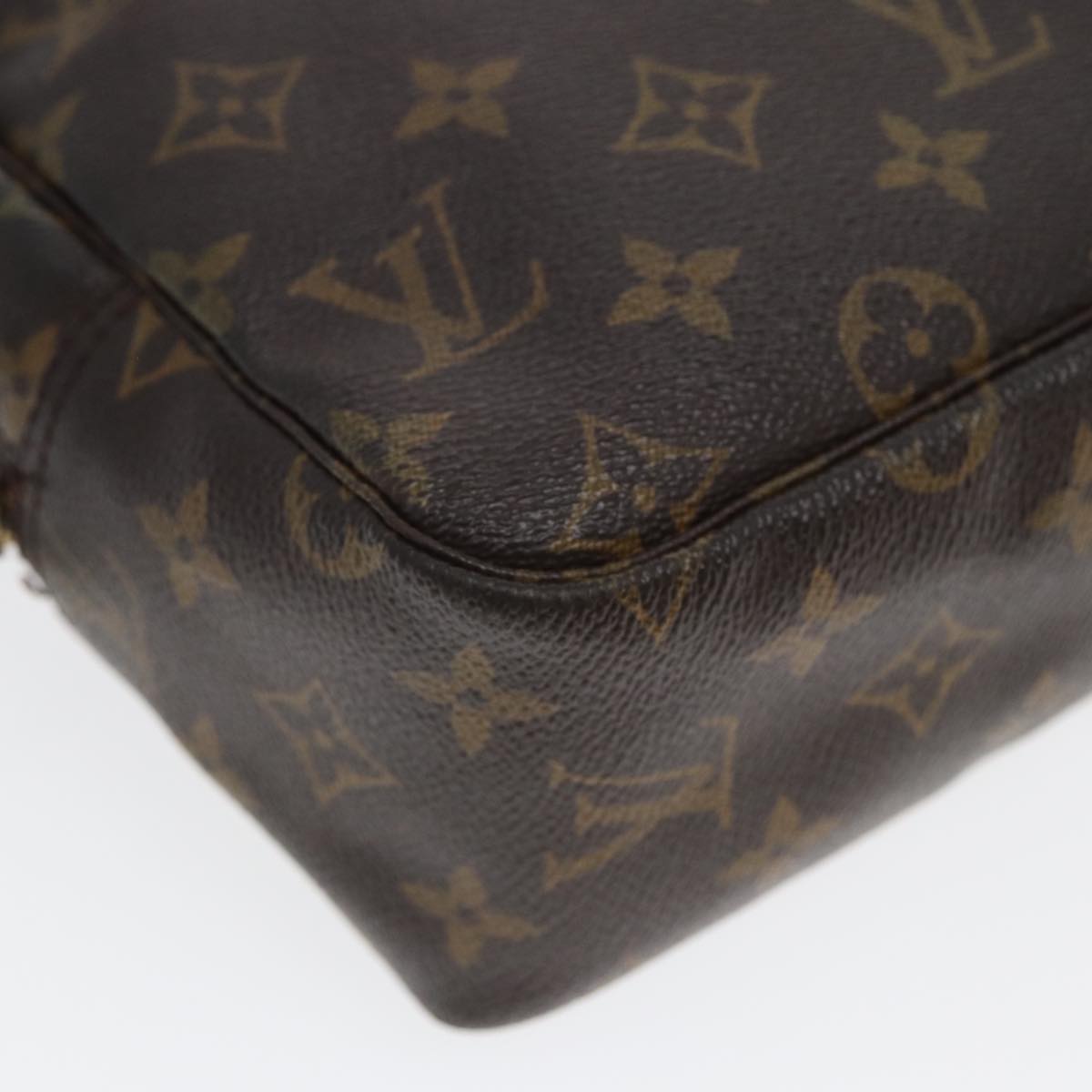 LOUIS VUITTON Monogram Trousse Toilette 28 Clutch Bag M47522 LV 80589
