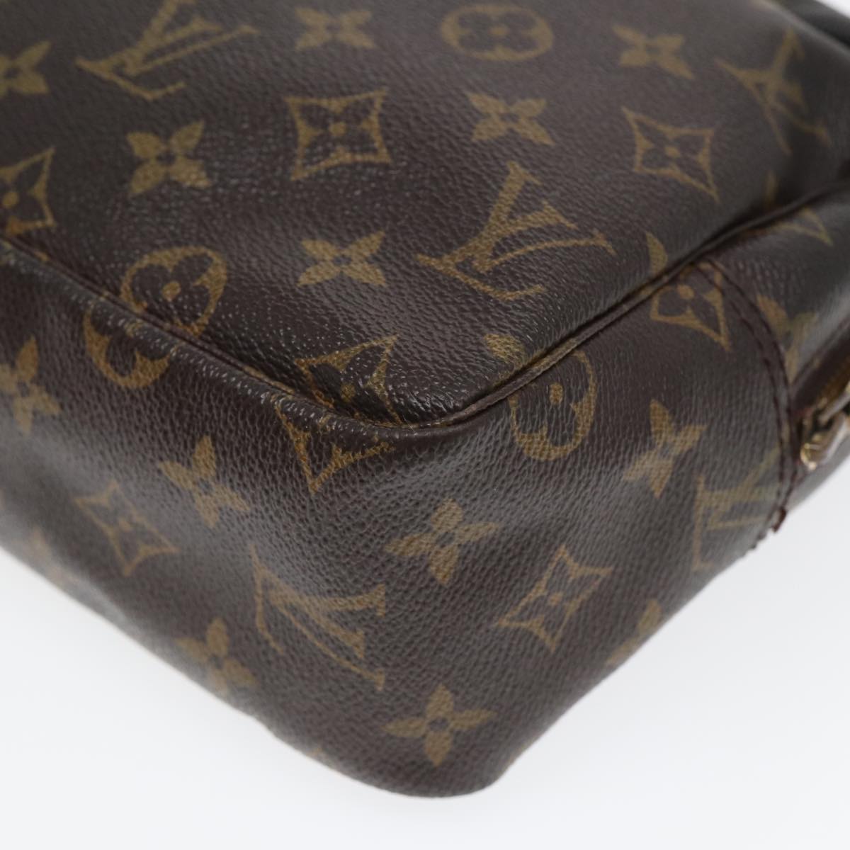 LOUIS VUITTON Monogram Trousse Toilette 28 Clutch Bag M47522 LV 80589