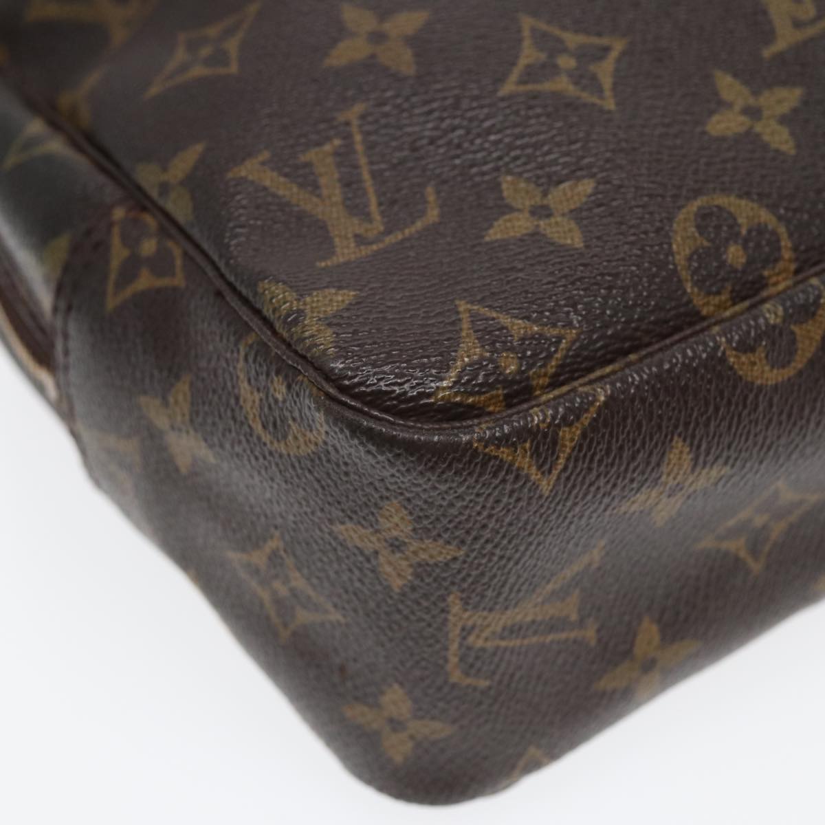 LOUIS VUITTON Monogram Trousse Toilette 28 Clutch Bag M47522 LV 80589