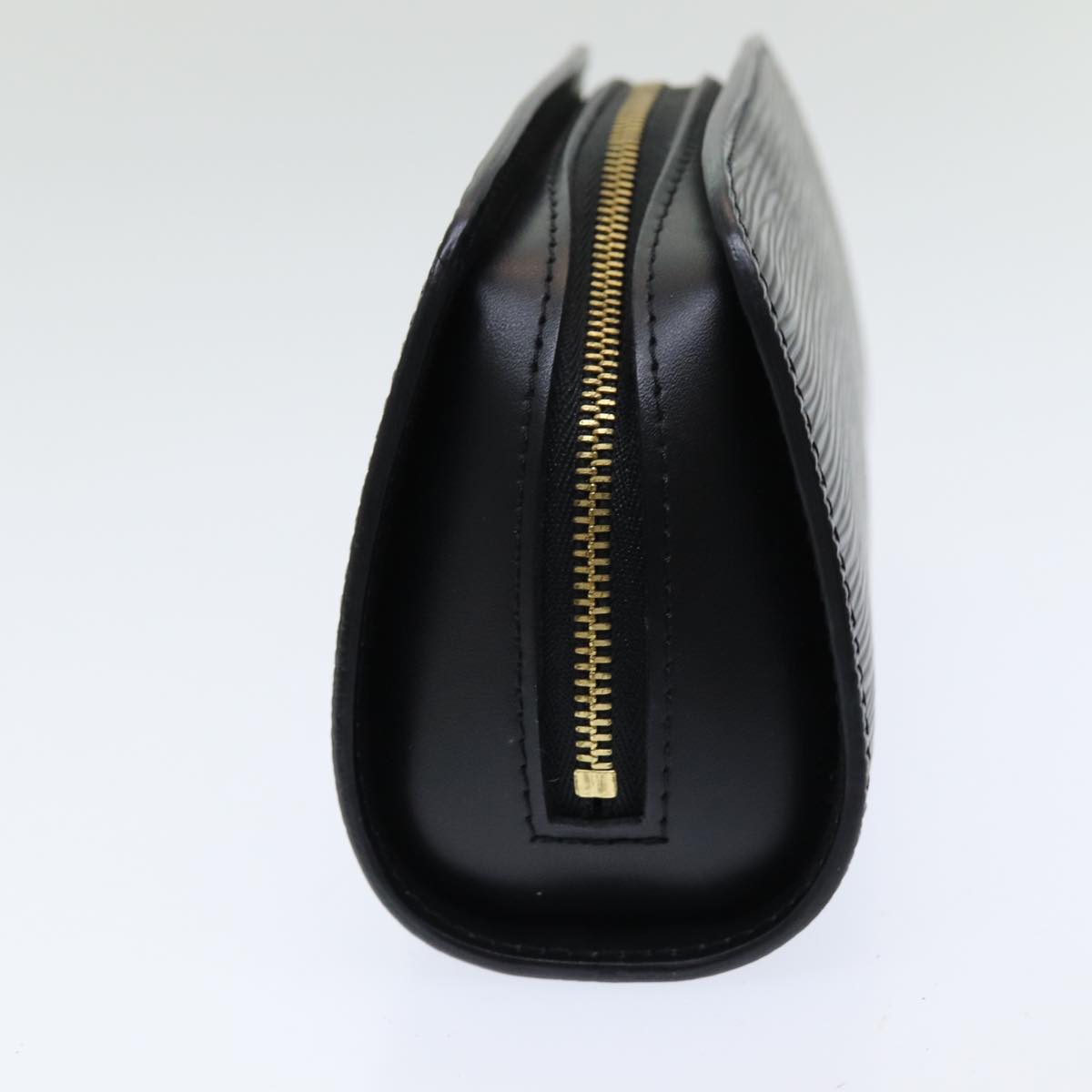 LOUIS VUITTON Epi Dauphine PM Pouch Black M48442 LV 80590