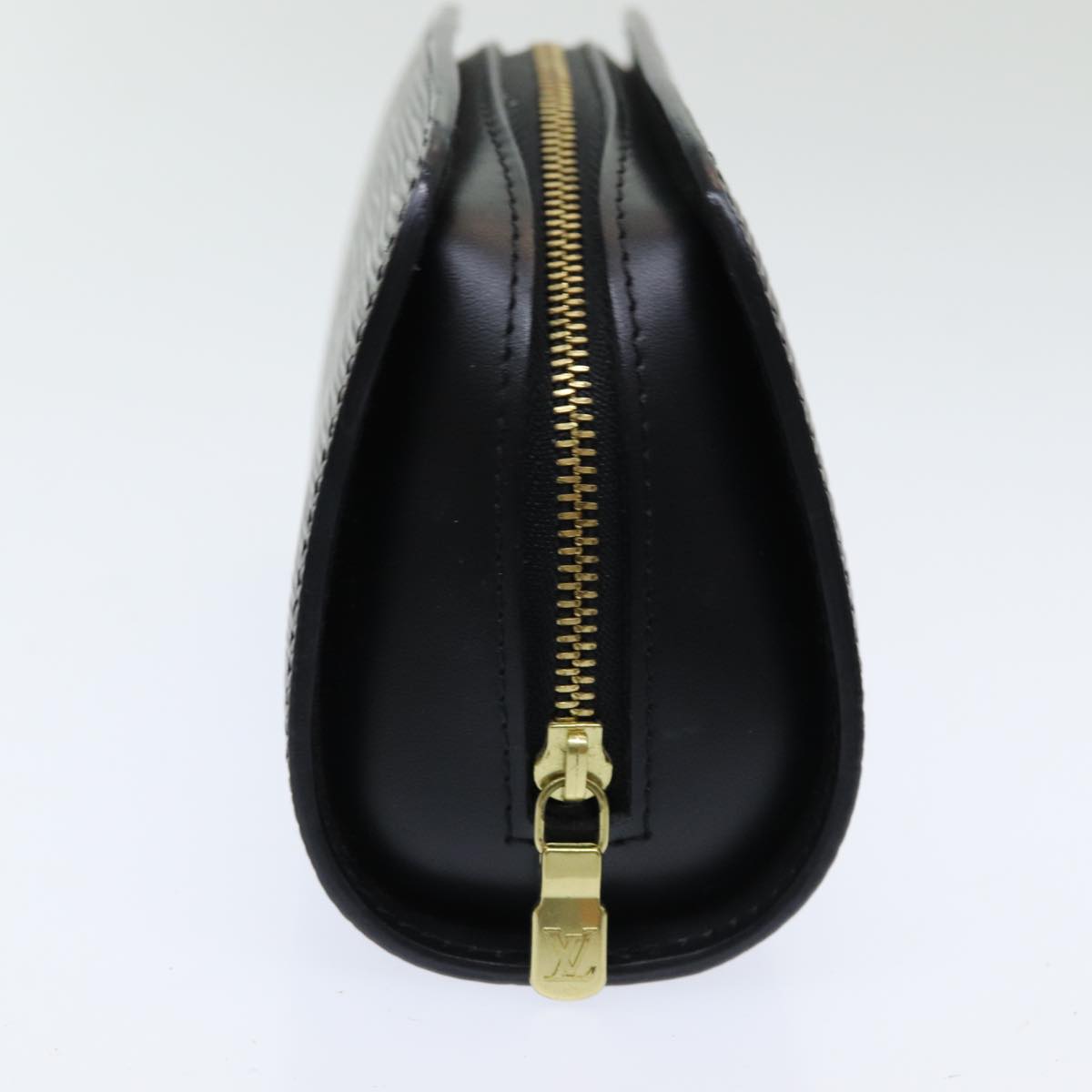 LOUIS VUITTON Epi Dauphine PM Pouch Black M48442 LV 80590