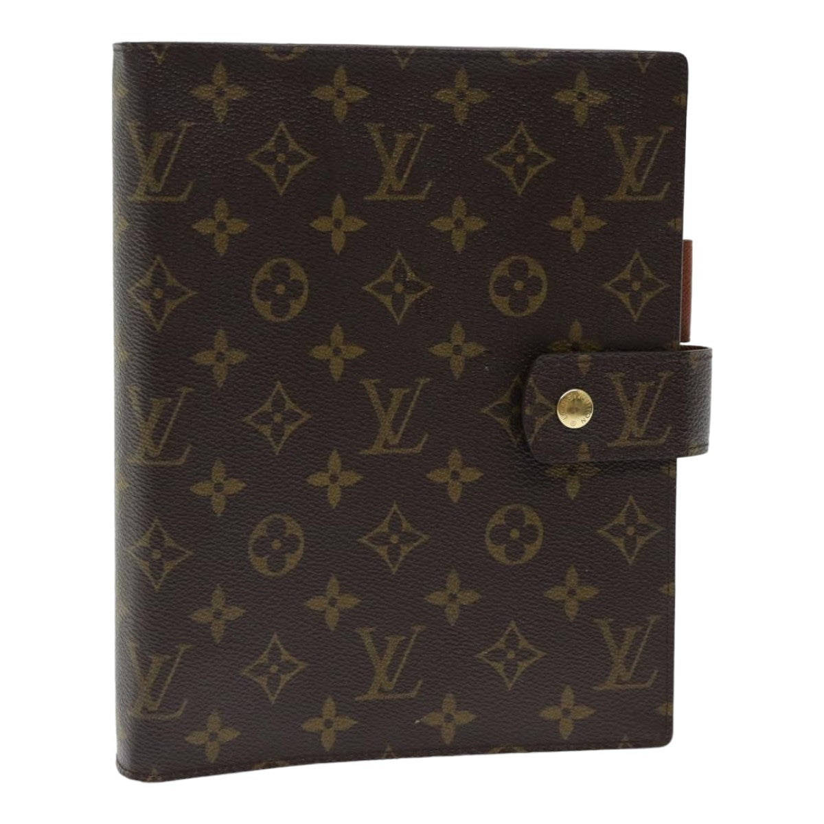 LOUIS VUITTON Monogram Agenda GM Day Planner Cover R20006 LV 80593