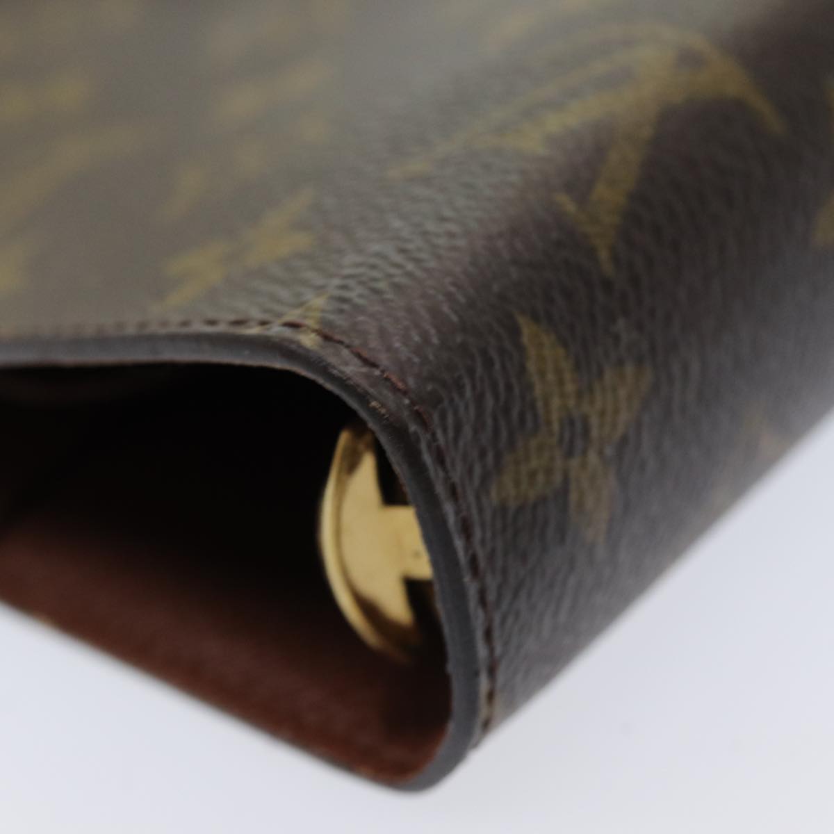 LOUIS VUITTON Monogram Agenda GM Day Planner Cover R20006 LV 80593